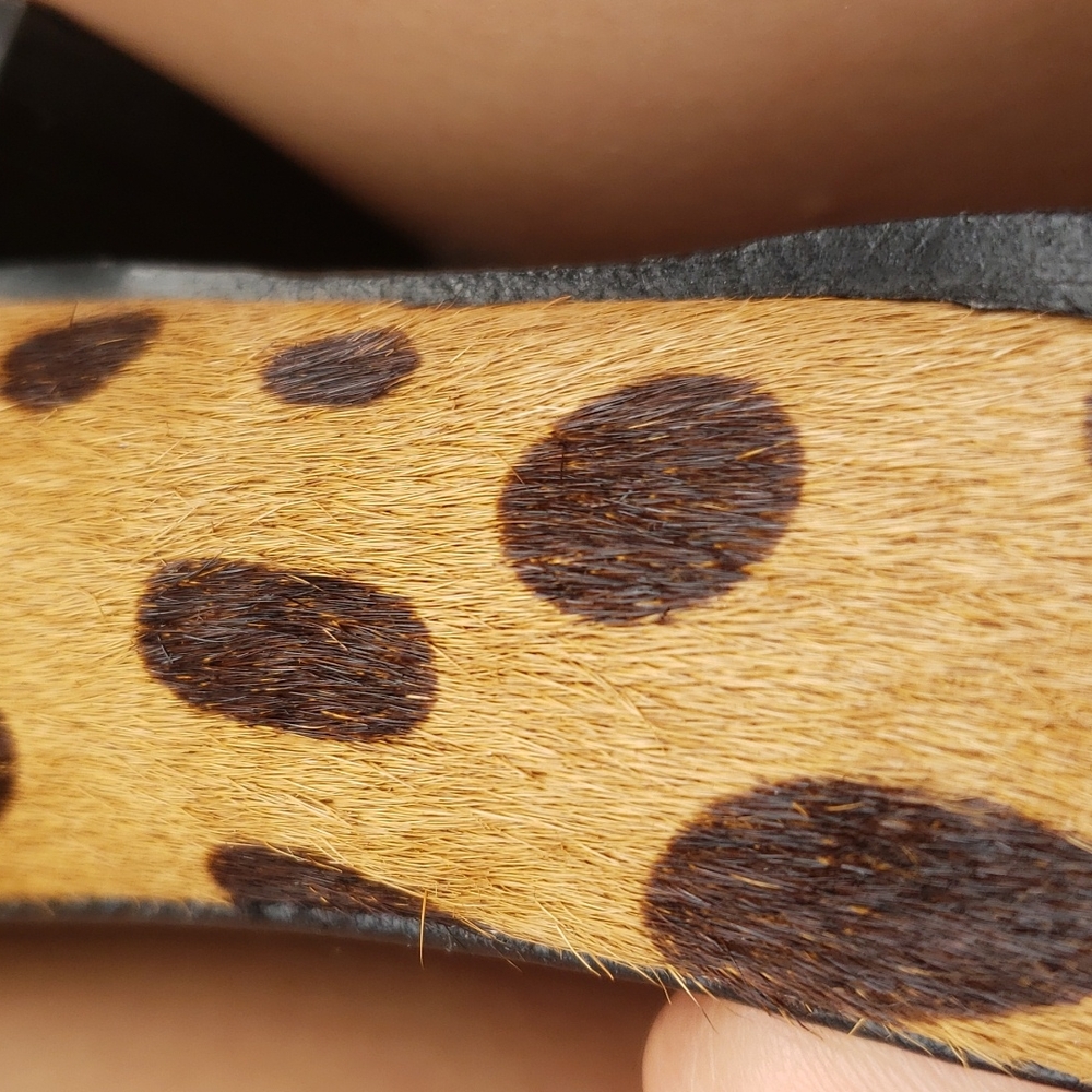 Rebecca Minkoff calf hair animal print loafers - Picture 11 of 14